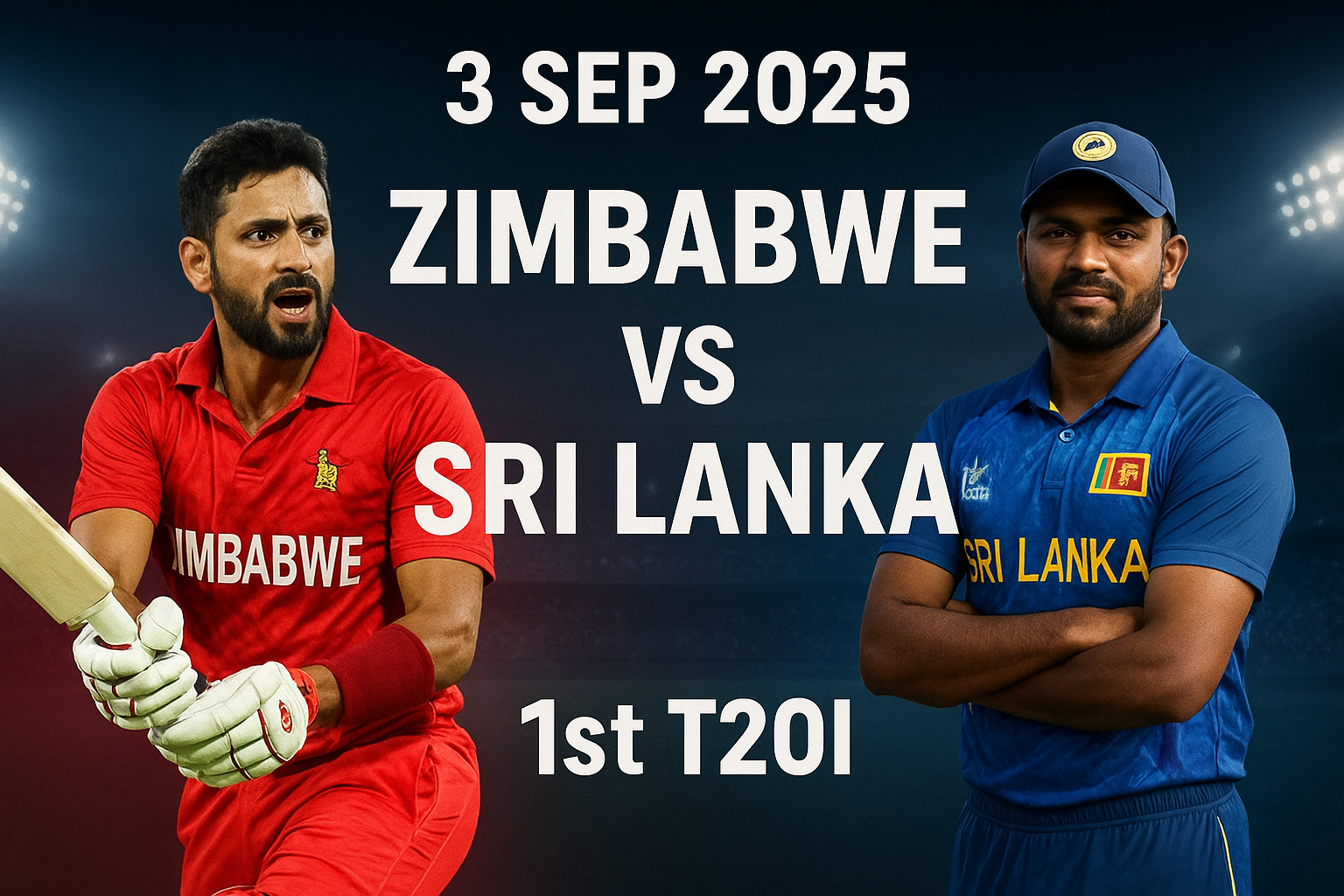Zimbabwe vs Sri Lanka 1st T20I Betting Tips 3 SEP, 2025